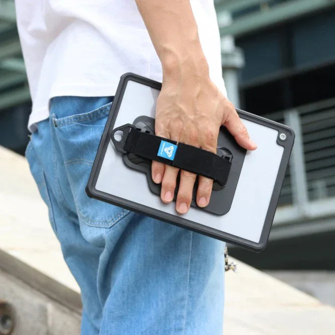 Armor-X Mxs Series Case For iPad Pro 12.9 (2020) iP68 Waterproof Case With Handstrap & Kickstand & X-Mount - Black - Tashqila Armor-X Mxs Series Case For iPad Pro 12.9 (2020) iP68 Waterproof Case With Handstrap & Kickstand & X-Mount - Black - Tashqila